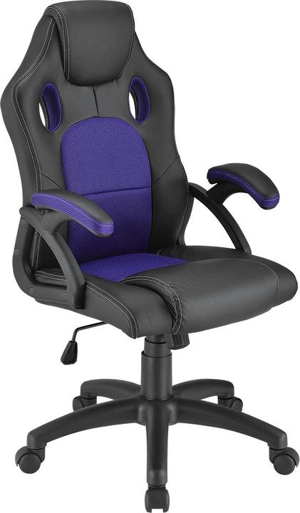 Immagine prodotto Juskys Sedia da scrivania da corsa Montreal viola