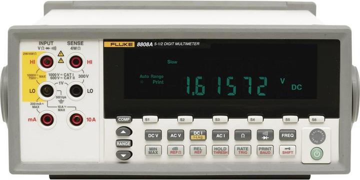 Actual product image Fluke Bench multimeter 08A 240V (CAT I 1000V, CAT II 600V)