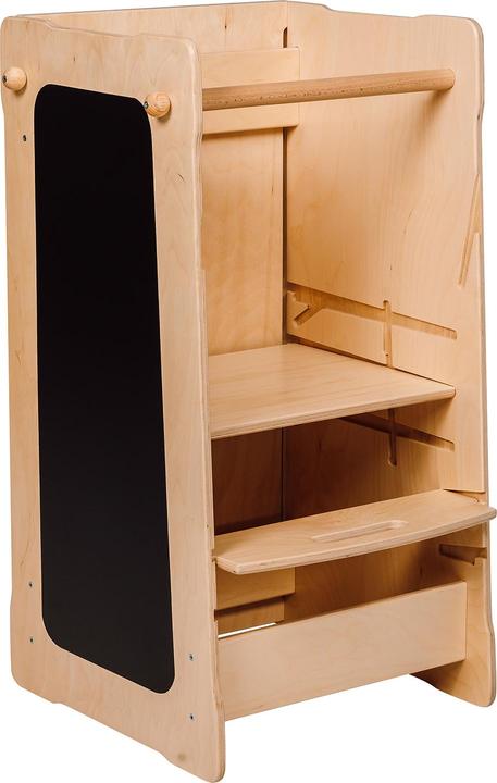 Produktbild Montessori Lernturm XXL + Brett/Rutsche