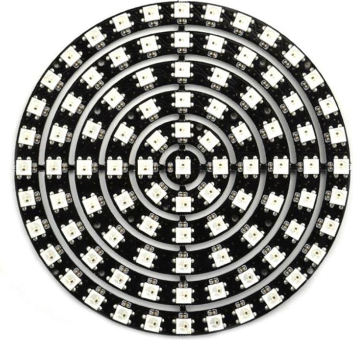 Image du produit DFRobot Neopixel Ring Set avec 1/8/12/16/24/32 WS2812 RGB LED