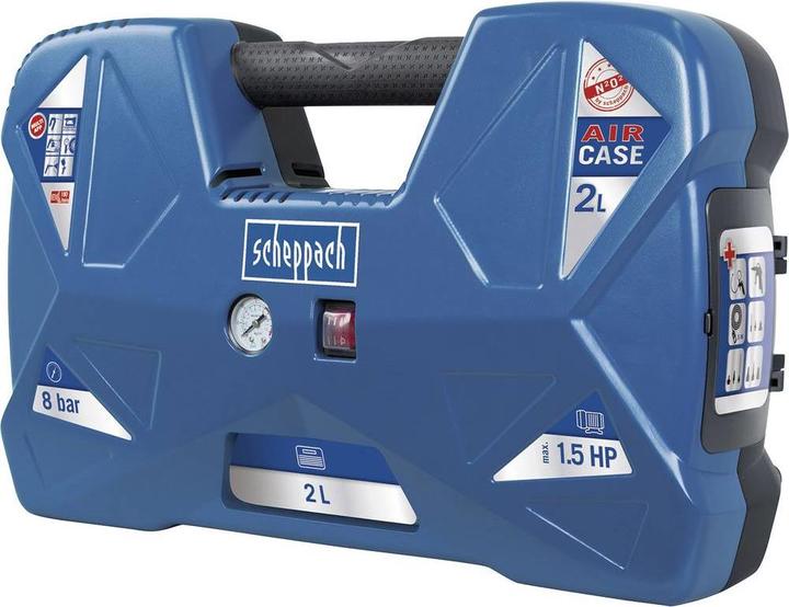 Scheppach Kompressor Aircase (8 Bar, 2 l)