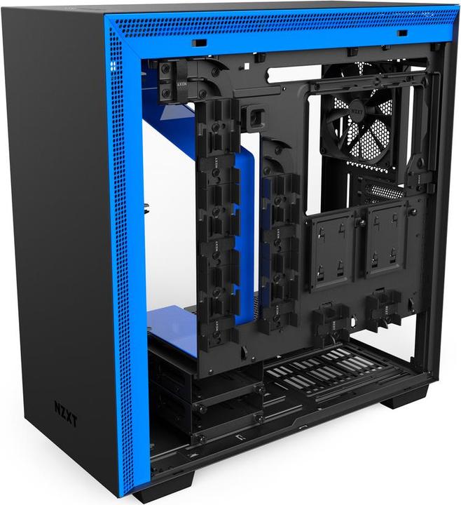 Produktbild NZXT H700 - Blue (ATX, mATX, Mini-ITX, E-ATX)