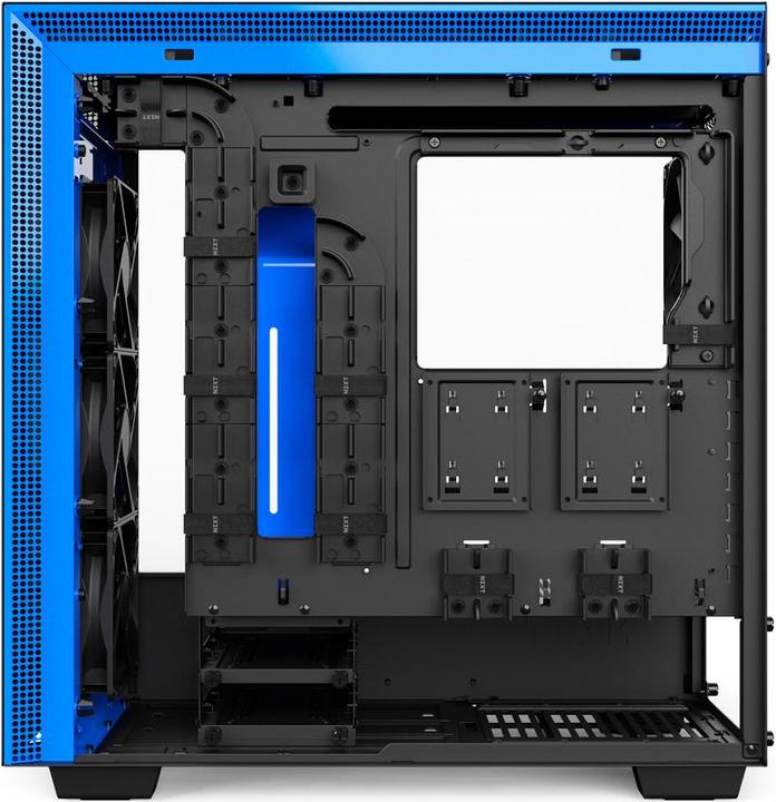 Produktbild NZXT H700 - Blue (ATX, mATX, Mini-ITX, E-ATX)