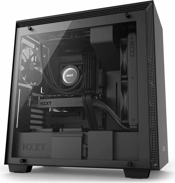 Produktbild NZXT H700 - Black (ATX, mATX, Mini-ITX, E-ATX)