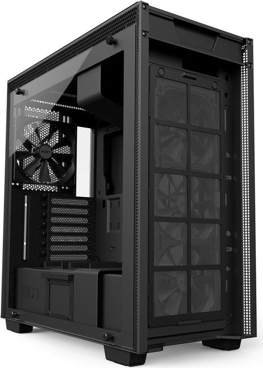 Produktbild NZXT H700 - Black (ATX, mATX, Mini-ITX, E-ATX)