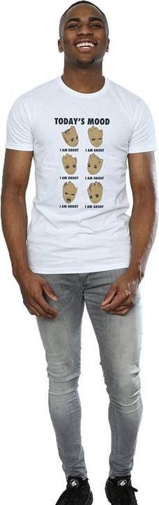 Actual product image Guardians of the Galaxy Mens Today's Mood Baby Groot Cotton T-Shirt (XL)