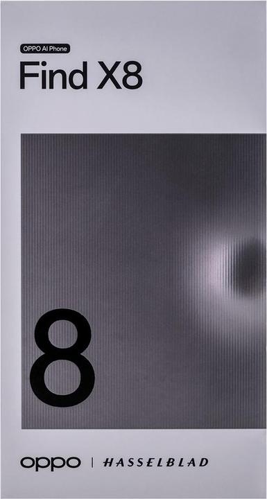 Image du produit OPPO Find X8 (512 Go, Noir, 6.59", Double SIM, 50 Mpx, 5G)