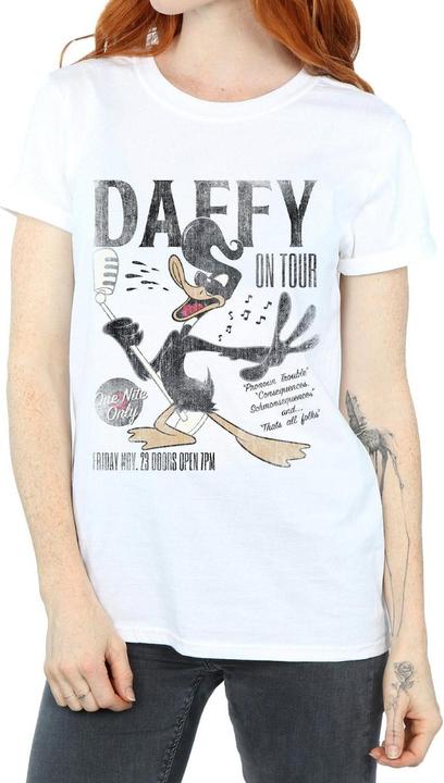 Image du produit Looney Tunes - T-shirt DAFFY DUCK CONCERT - Femme (M)