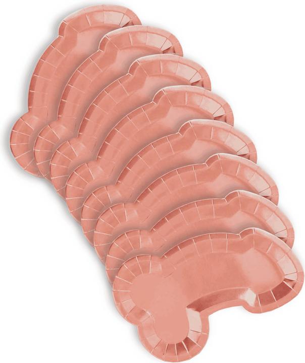 Produktbild Little Genie Productions Glitterati Penis - 8 Plates - Rose Gold