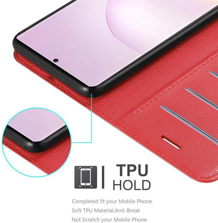 Actual product image Cadorabo Book with stand function cover (Samsung Galaxy Note 20)