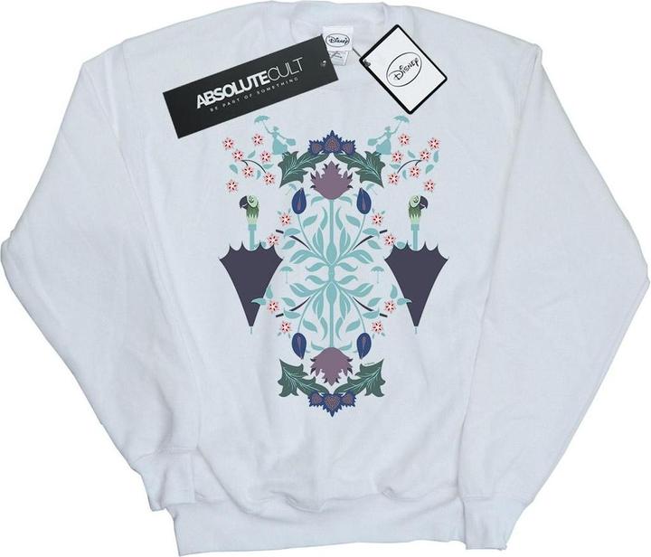 Produktbild Disney Mary Poppins Floral Collage Sweatshirt (XL)