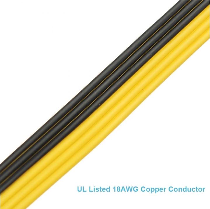 Actual product image PowerGuard PCI-E 6-Pin (male) to 6-Pin (male) GPU Power Cable 0.5m
