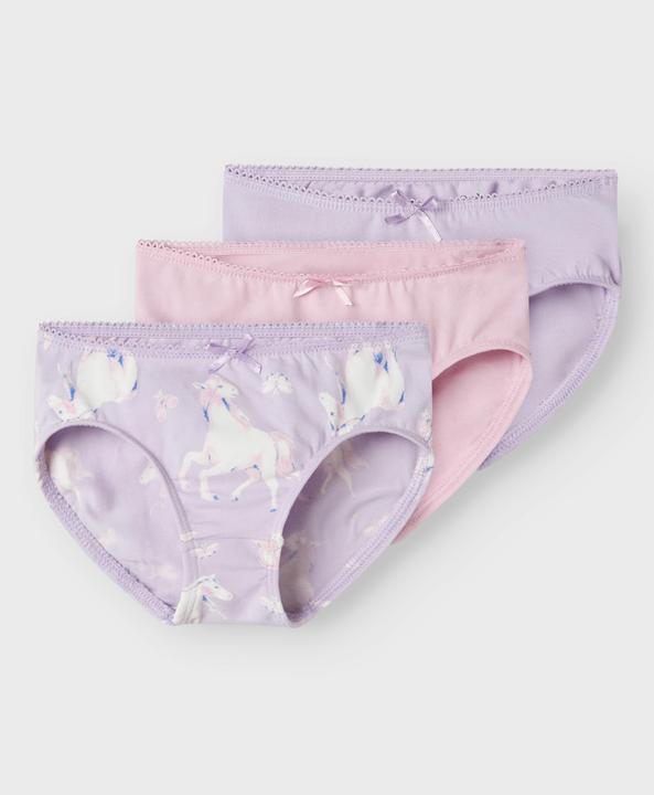 Immagine prodotto Name it Nmfbriefs 3p Pastel Lilac Horse Noos (92)