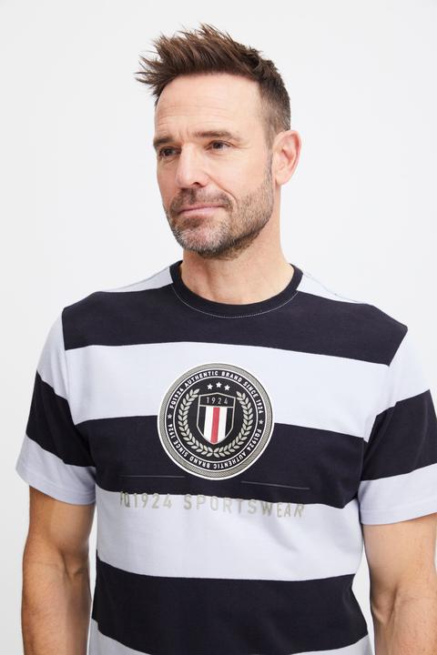 Immagine prodotto FQ1924 FQTom SS t-shirt a righe con stampa logo 21900645 (L)
