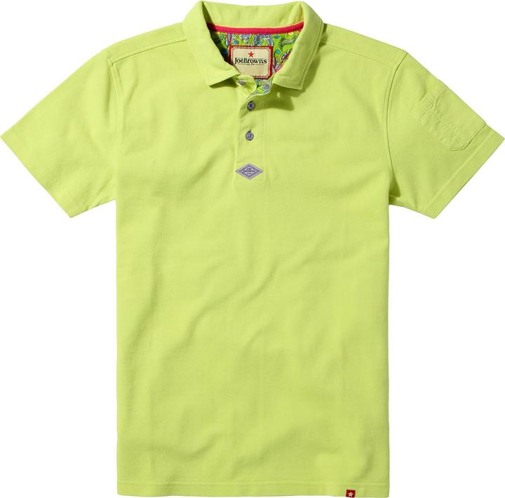 Produktbild Joe Browns Paisley Trim Pique Polo Shirt (XL)