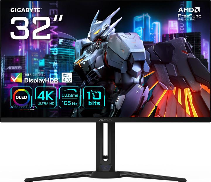 Produktbild Gigabyte AORUS FO32U (3840 x 2160 Pixel, 31.50")