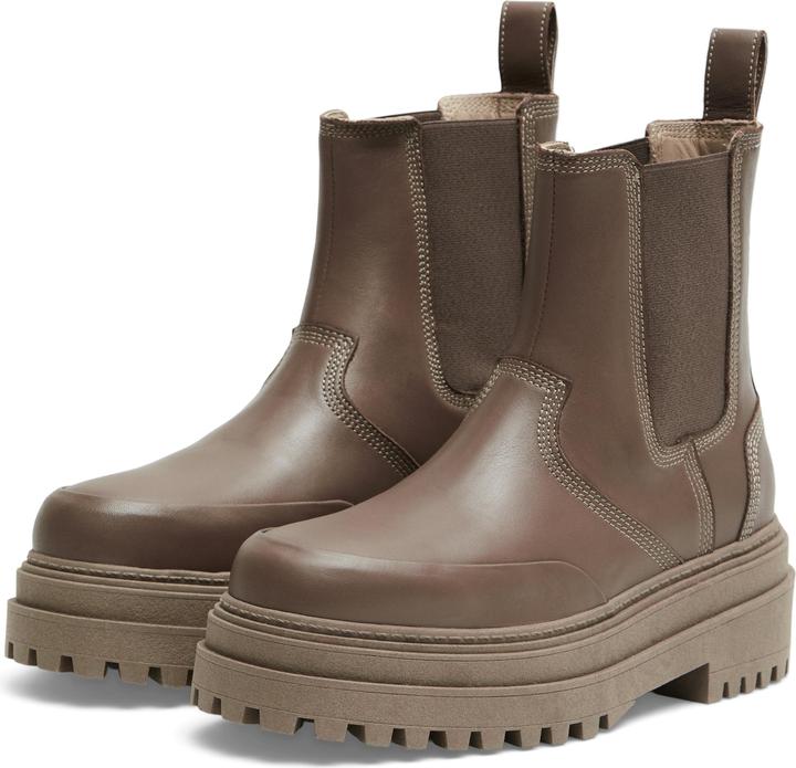 Actual product image Selected Femme Chunky Leather Chelsea Boots (38)