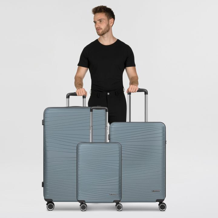 Image du produit Franky Dallas 3.0 Ensemble de valises à 4 roulettes 3 pièces (188 l, XL (à partir de 115l))