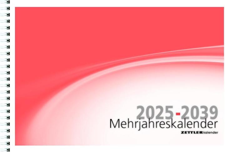 Image du produit Calendrier pluriannuel - 15 ans - 29,9x20,6 cm - 6 mois sur 1 page - Calendrier pluriannuel - (Couverture rigide, Allemand)