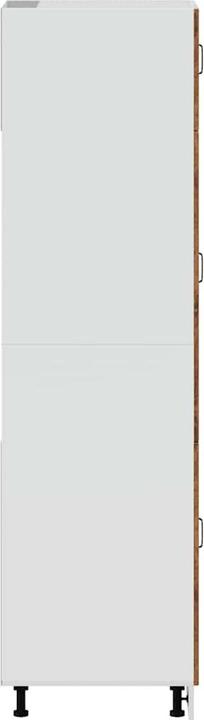 Actual product image VidaXL Kitchen cabinet Kalmar reclaimed wood look wood-based kitchen cabinet white (60 x 57 x 207 cm)
