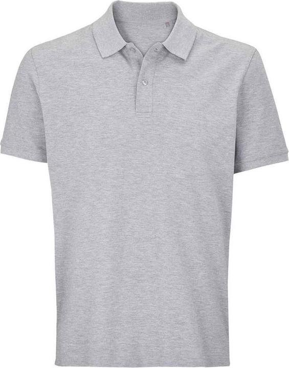 Actual product image Sols Unisex Adult Pegase Marl Pique Polo Shirt (XXS)