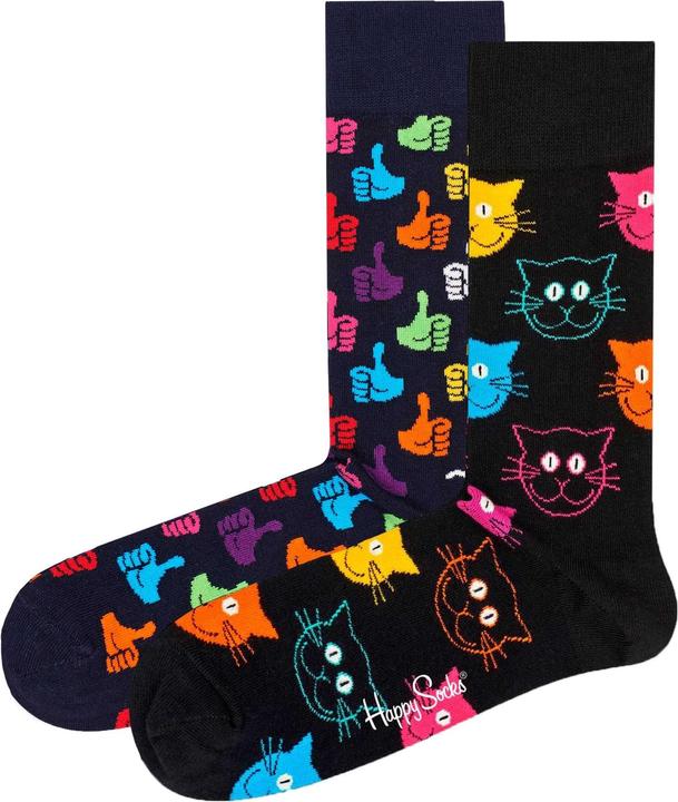 Image du produit Happy Socks Classic Cat (lot de 2, 41 - 46)