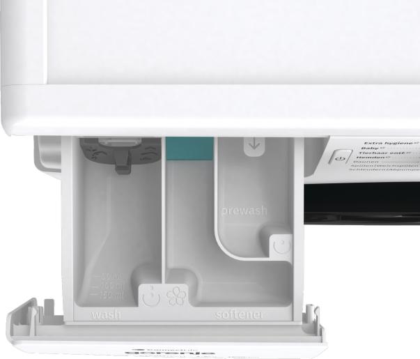 Produktbild Gorenje WPNEI86ATS Waschmaschine 8 kg (8 kg, Links)