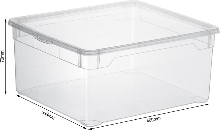 Produktbild Rotho Clear (40 x 33.5 x 17 cm, 18 l)