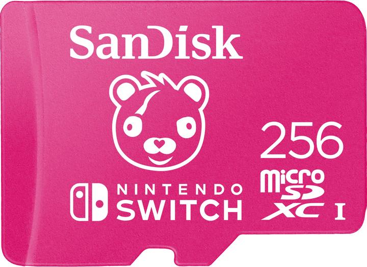 Immagine prodotto SanDisk Nintendo Switch Card Fortnite Edition (256 GB, microSDXC, U3, UHS-I)