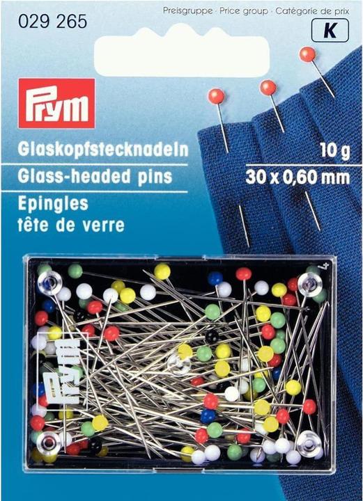 Produktbild Prym Glaskopfstecknadeln