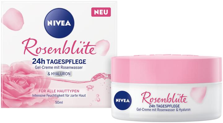 NIVEA Rosenwasser Tagespflege (50 ml, Tagescreme)