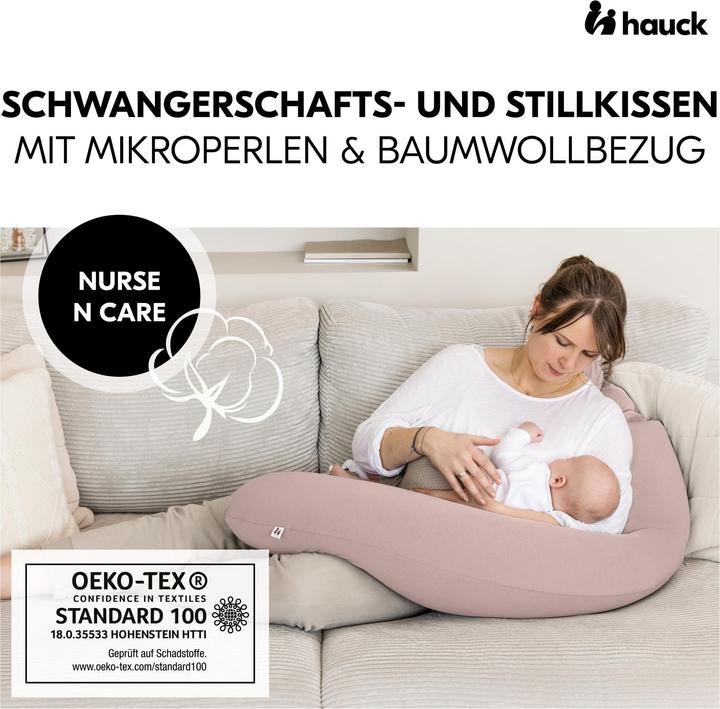 Actual product image Hauck Nurse N Care Smoky Pink (40 cm)