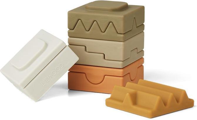 Immagine prodotto Liewood Morgan torre impilabile % silicone kaki multi mix