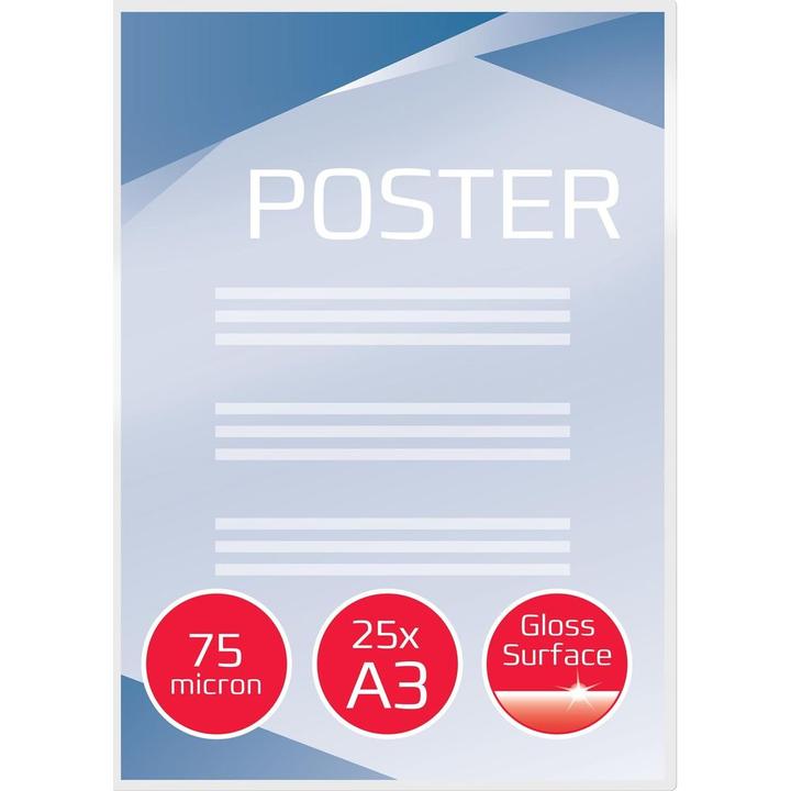 Actual product image GBC DOCUMENT POUCH - hot-laminating film pouches (A3, 25 Piece, 150 µm)