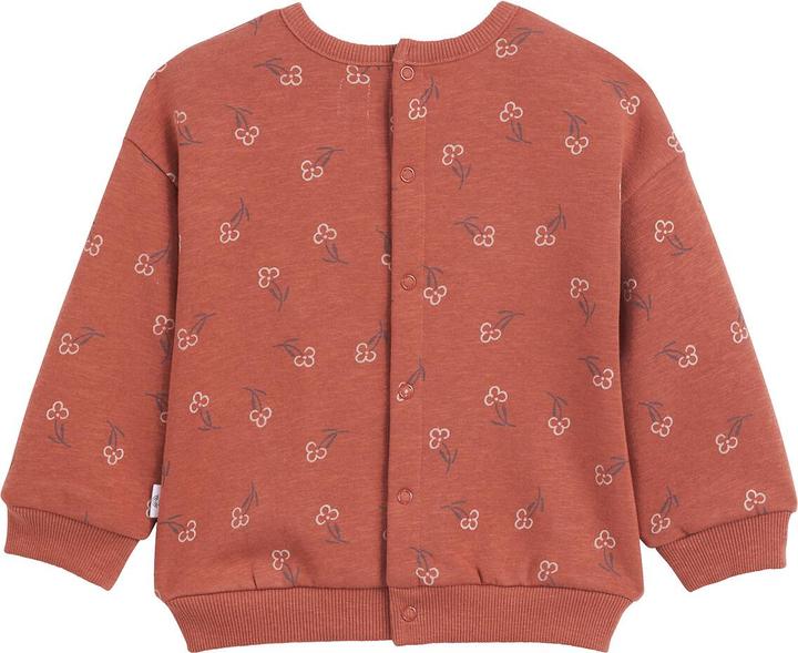 Produktbild La Redoute Collections Sweatshirt mit Rundhalsausschnitt und Druckknopfleiste (86)