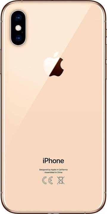 Actual product image Apple iPhone XS (256 GB, Gold, 5.80", SIM + eSIM, 12 Mpx, 4G)