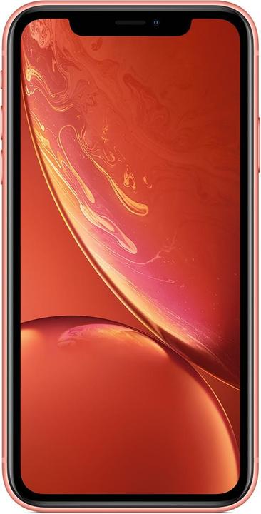 Image du produit Apple iPhone XR (128 Go, Corail, 6.10", SIM + eSIM, 12 Mpx, 4G)