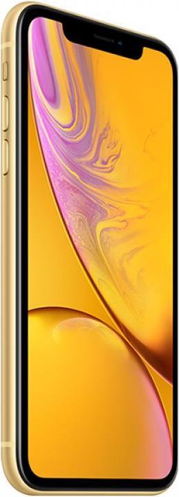 Actual product image Apple iPhone XR (128 GB, Yellow, 6.10", SIM + eSIM, 12 Mpx, 4G)