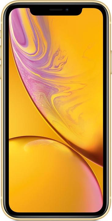 Actual product image Apple iPhone XR (64 GB, Yellow, 6.10", SIM + eSIM, 12 Mpx, 4G)