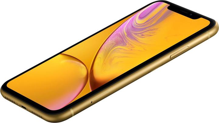 Actual product image Apple iPhone XR (64 GB, Yellow, 6.10", SIM + eSIM, 12 Mpx, 4G)