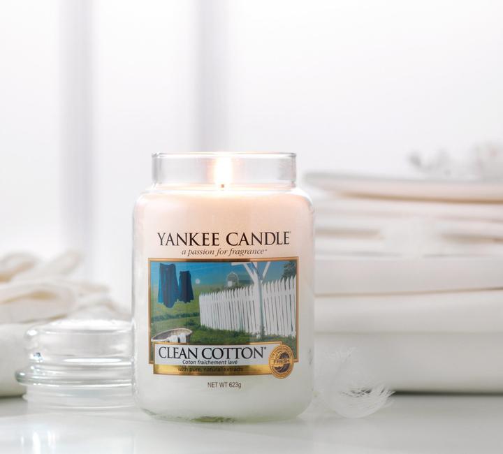Image du produit Yankee Candle Clean Cotton (623 g)