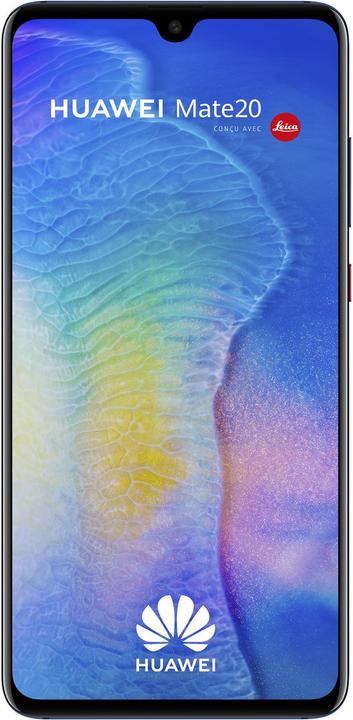 Produktbild Huawei Mate 20 (128 GB, Midnight Blue, 6.53", Hybrid Dual SIM, 12 Mpx, 4G)