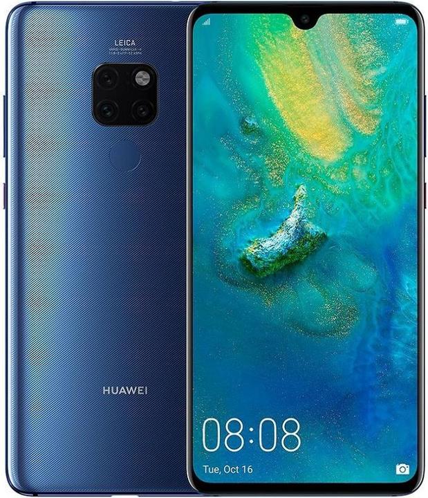 Produktbild Huawei Mate 20 (128 GB, Midnight Blue, 6.53", Hybrid Dual SIM, 12 Mpx, 4G)
