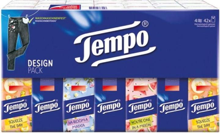 Tempo Taschentücher 4-lagig 42x10