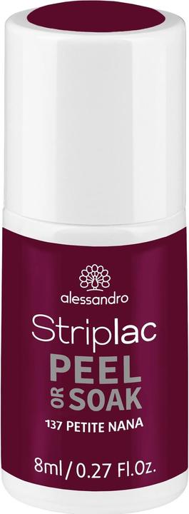 Image du produit Alessandro Striplac Peel or Soak Petite Nana 8 ml (137 Petite Nana, Vernis à ongles peel off)