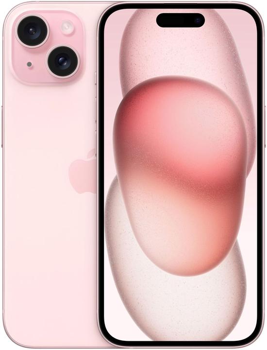 Apple iPhone 15 (256 GB, Pink, 6.10", SIM + eSIM, 48 Mpx, 5G)
