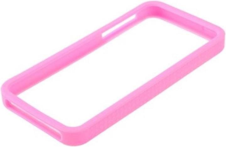 Produktbild König Design Handy Hülle Schutz Case Cover Schale Bumper Etui für Apple iPhone SE Pink Neu (Apple iPhone SE)