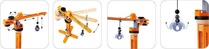 Produktbild Plantoys Plan City Kran Set