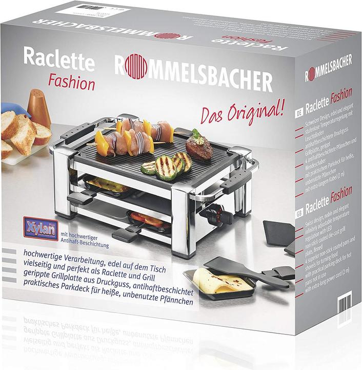 Immagine prodotto Rommelsbacher Raclette RCC 1000 Fashion