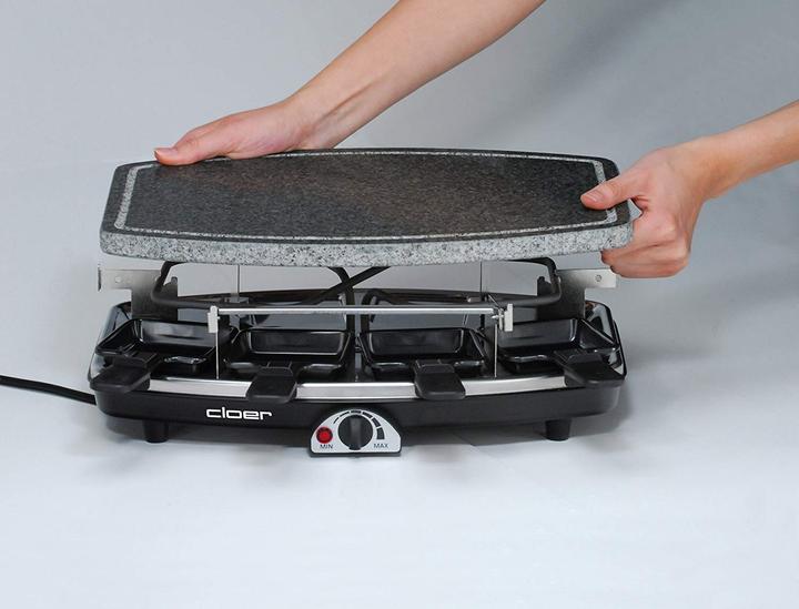 Actual product image Cloer Raclette grill natural stone 6430
